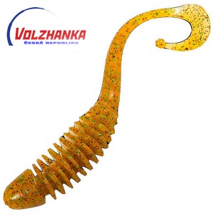 Silikonová návnada Volžanka Tailed Worm 1009 130mm 6g 6ks